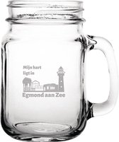 Gegraveerde Drinkglas 45cl Egmond aan Zee