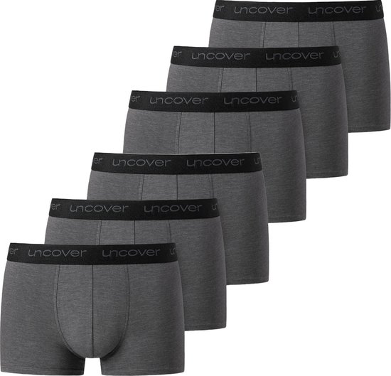 uncover by Schiesser Heren retro short / pant 6 pack Basic