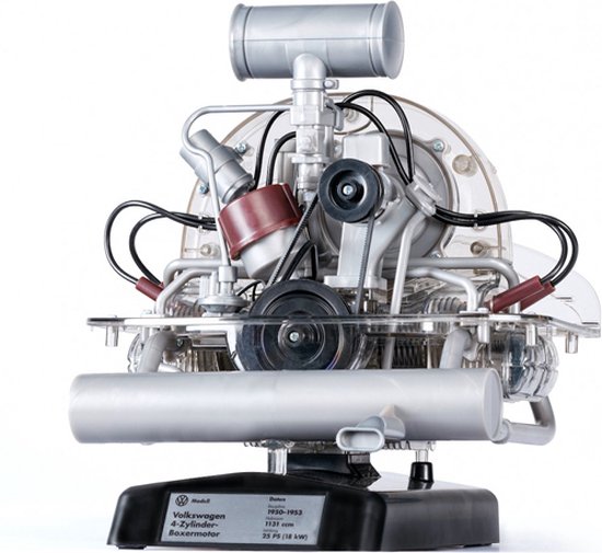 1:3 Franzis 67152-3 Volkswagen T1 Bulli Model Engine Kit Plastic Modelbouwpakket
