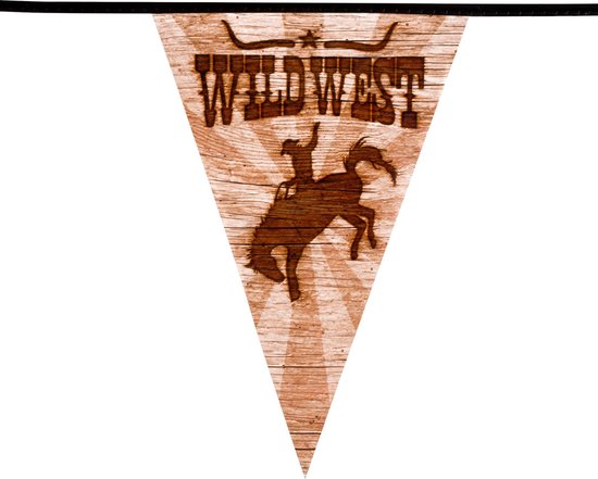 Boland - PE vlaggenlijn 'Wild West' - Cowboys & Indianen - Cowboy & Indianen