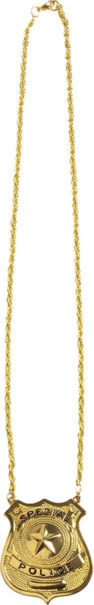 Boland - Ketting 'Special police' - Volwassenen - Unisex - Agent - Politie