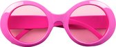 Boland - Partybril Jackie neon roze Roze,Neon - Volwassenen - 60's & 70's - Hippies & Flower Power - 60's & 70's - Hippie & Flower Power