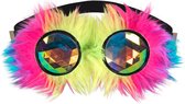 Boland - Partybril Rave Neon - Volwassenen - Pride - Pride