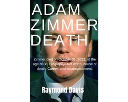 ADAM ZIMMER DEATH: eBook by Raymond Davis - EPUB Book