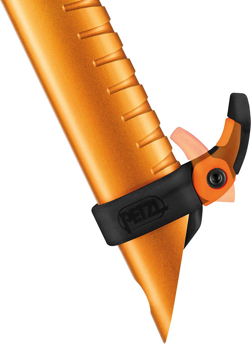 Petzl Gully Adze Ijspikkel Oranje 45 cm