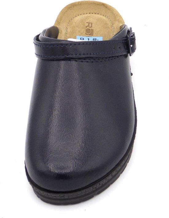 Rohde Dames Slippers Met Klittenband Sluiting Rood