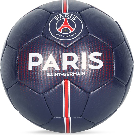 PSG logo voetbal stripe - Voetballen kinderen - One size - Maat 5