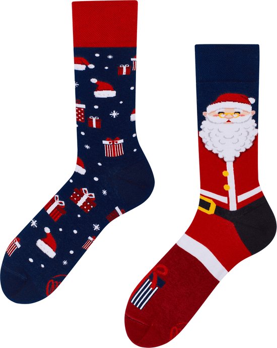 Many Mornings unisex sokken - Santa Claus - Unisex - Maat: 39-42