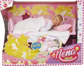 Pop Dimian avec lit et Accessoires de vêtements pour bébé - Nena - 36 cm