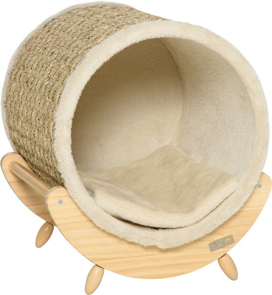 PawHut Kattenhuis met kussen D30-520V01
