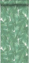 ESTAhome behang bananenbladeren jade groen - 139014 - 0,53 x 10,05 m