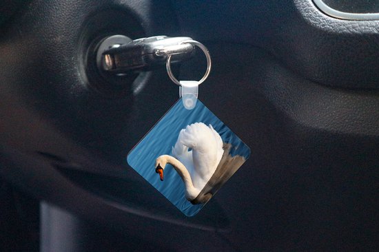 Onwomania Wooden Key Chain Bird, Thick, Wire, Blue, Brown, Canary, Pendant, Charm Onwomania Wooden Key Chain Bird, Thick, Wire, Blue, Brown, Canary, Pendant, Charm