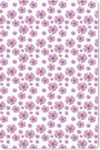 Muismat - Mousepad - Bloemen - Sakura - Roze - 18x27 cm - Muismatten