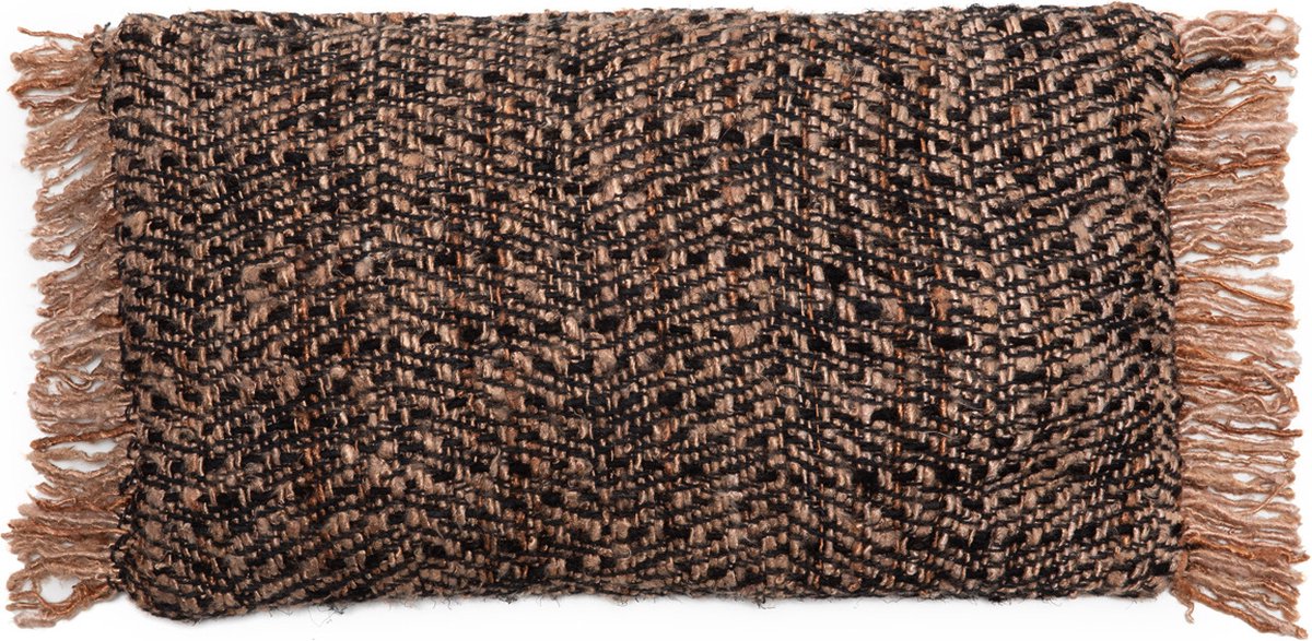The Oh My Gee Kussenhoes - Zwart Koper - 30x50