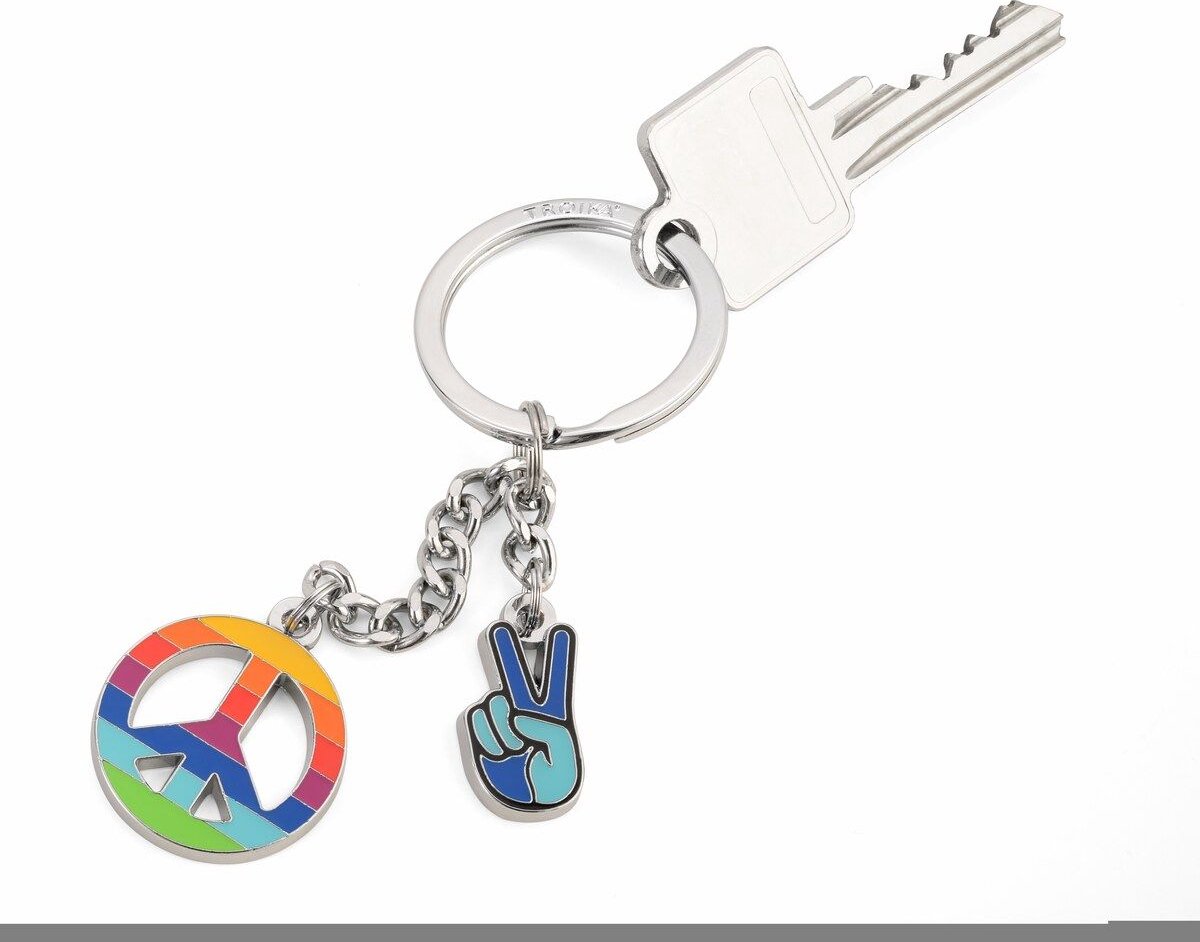 Troika sleutelhanger Peace