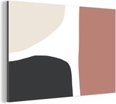 Décoration murale Métal - Peinture Aluminium Industriel - Pastel - Abstrait - Design - 150x100 cm - Dibond - Photo sur aluminium - Décoration murale industrielle - Pour le salon/chambre