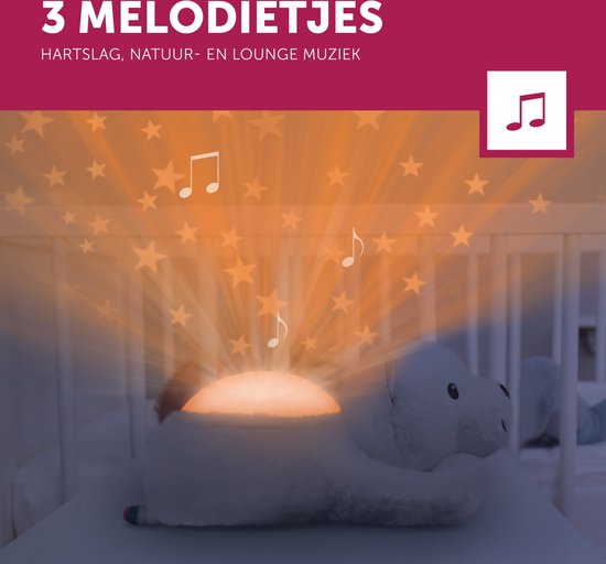 Zazu Polly de IJsbeer Muzikale Sterrenprojector ZA-POLLY-01 van Zazu — afbeelding 5