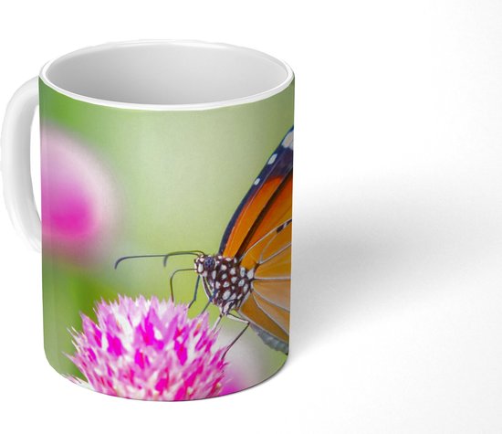 XinHuiGY Leuke koffiemok, keramische theemok, Kawaii koffiekopje, handgemaakte mok, creatieve bloem roze mok met lepel, esthetische mokken voor melk cacao, 250 ml vrolijke mokken cadeau voor vrouwen