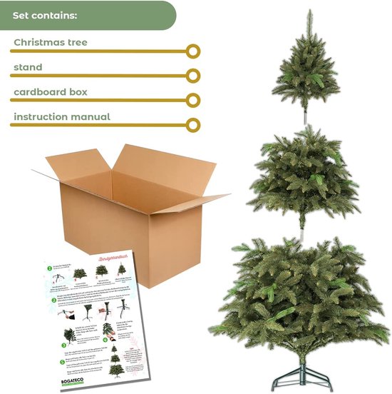 kerstboom 180 cm bol