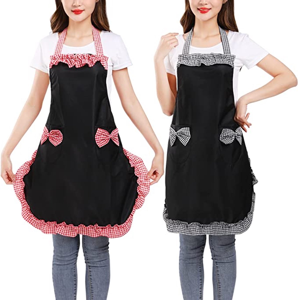 Keukenschort Set – Keuken Textiel Accessiores – Kitchen Apron – Chefs Kleding