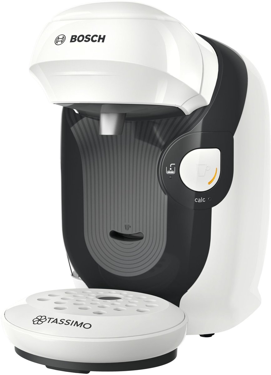 Bosch Multi -Boish - TAS1104 - Tassimo T11 -stijl koffiezetapparaat - 40 drankjes - Wit