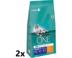 Purina One -  Senior Kip - Verse groenten - 2x1,5 kg