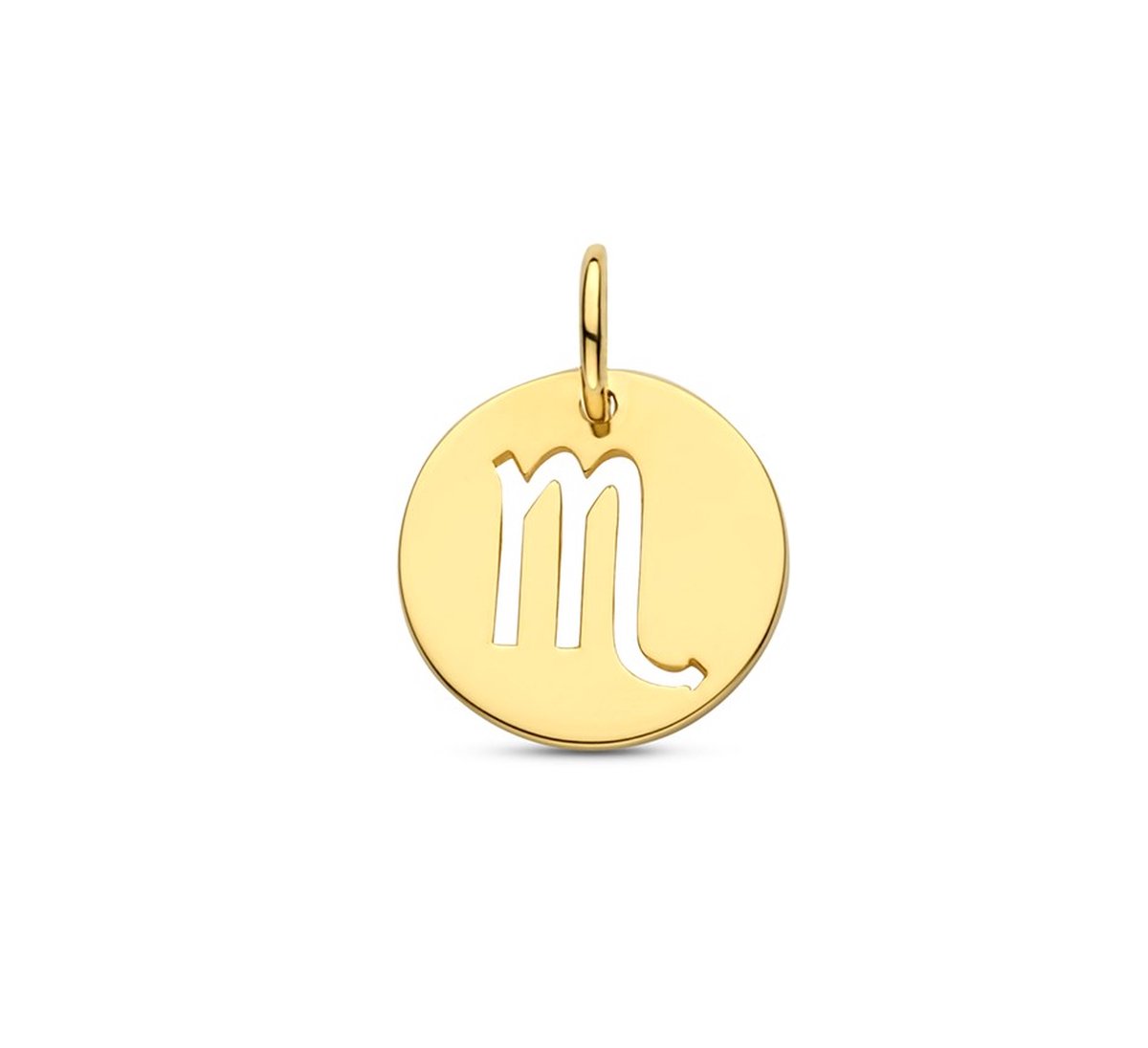Geelgouden Hanger sterrenbeeld schorpioen 4023522