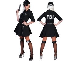 Agent FBI noir taille 44-46