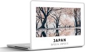 Laptop sticker - 12.3 inch - Sakura - Japan - Lente - 30x22cm - Laptopstickers - Laptop skin - Cover