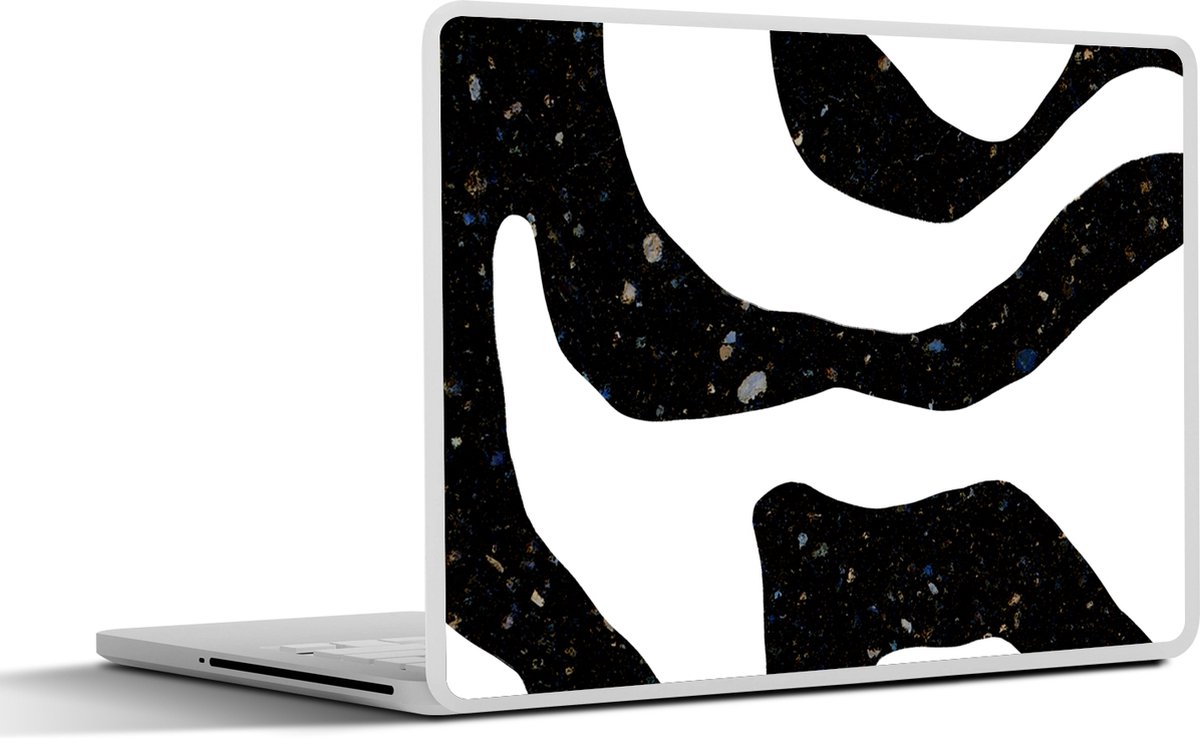Laptop sticker - 17.3 inch - Abstract - Minimalisme - Design - 40x30cm - Laptopstickers - Laptop skin - Cover