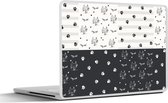 Laptop sticker - 17.3 inch - Katten - Pootjes - Patronen - Huisdier - 40x30cm - Laptopstickers - Laptop skin - Cover