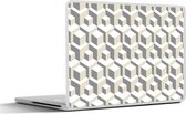 Autocollant pour ordinateur portable - 17,3 pouces - Cube - 3D - Motifs - 40x30cm - Autocollants pour ordinateur portable - Skin pour ordinateur portable - Couverture