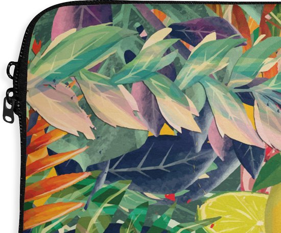 Housse ordinateur 13 pouces - Fleurs - Jungle - Tropical - Housse ordinateur