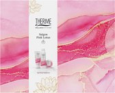 Therme Saigon Pink Lotus Foaming Shower Gel + Shower Scrub + Body Butter Geschenkset