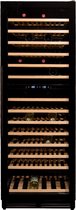 Vinata Premium Wijnklimaatkast Presanella - Vrijstaand en Onderbouw - Zwart - 154 flessen - 171 x 59.8 x 68.5 cm - Glazen deur