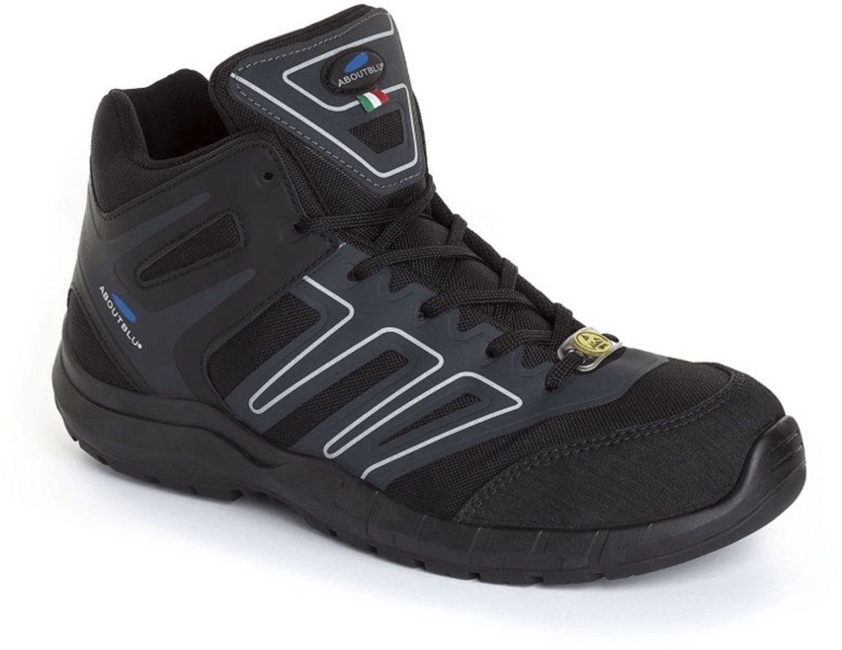 AboutBlu Indianapolis Mid ESD SRC werkschoen S3-43-Black