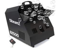 Bellenblaasmachine - Beamz B2500 professionele dubbele bellenblaasmachine met draadloze afstandsbediening