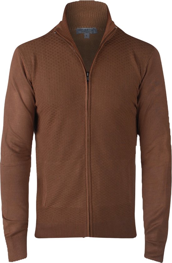 Herens Fleecejack Pullover Met V-hals - Jacquard Vest Warme Comfortabele Trui