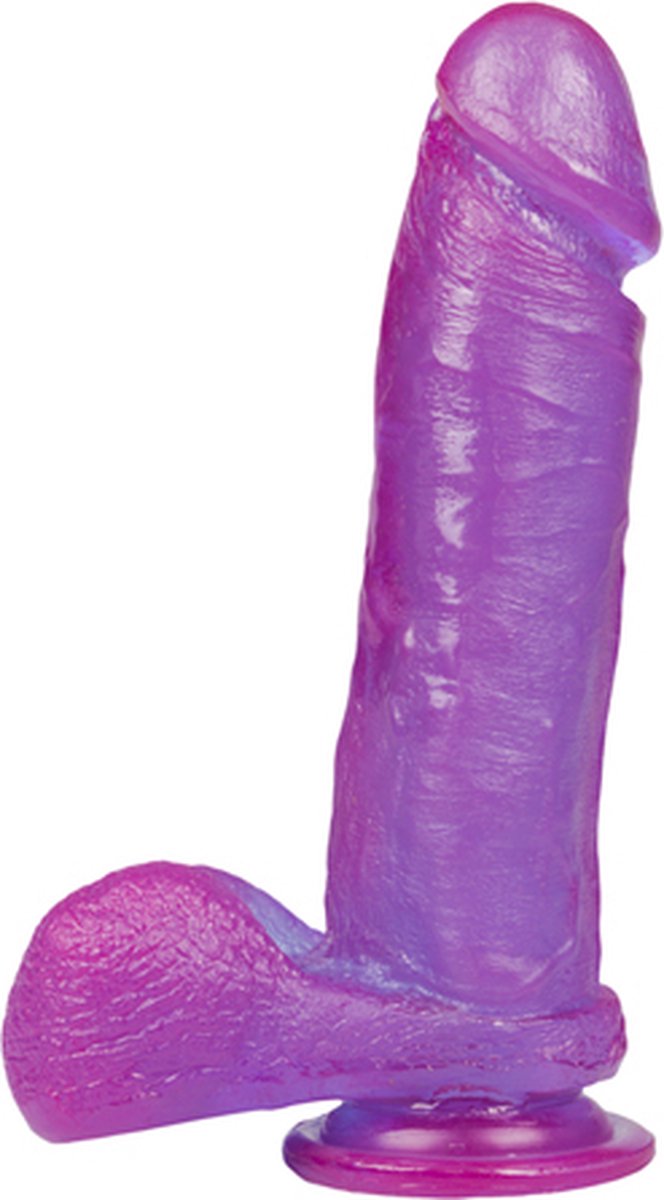 Goedkoopste Crystal Jellies - 8 Inch Dildo Met Zuignap
