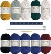 Wizarding World Christmas Stocking Knit kit | Harry Potter Breipakket