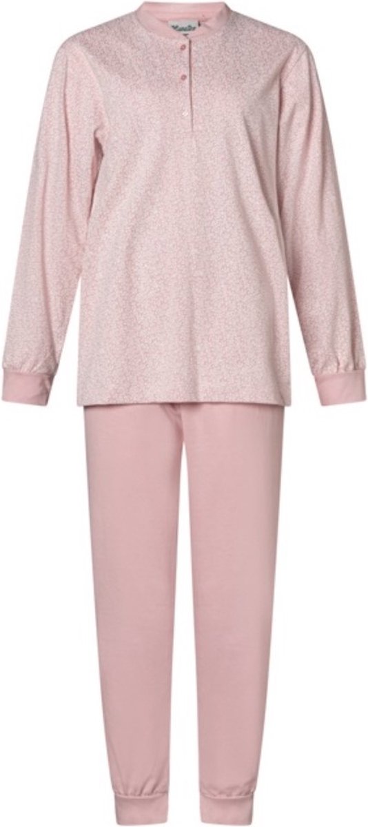 Lunatex tricot dames pyjama 4174 - L - Roze