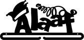 ALAAF Medaillehanger zwarte coating - staal - (35cm breed) - Nederlands product - sportcadeau - topkado - medalhanger - medailles - Carnaval – optocht - muurdecoratie