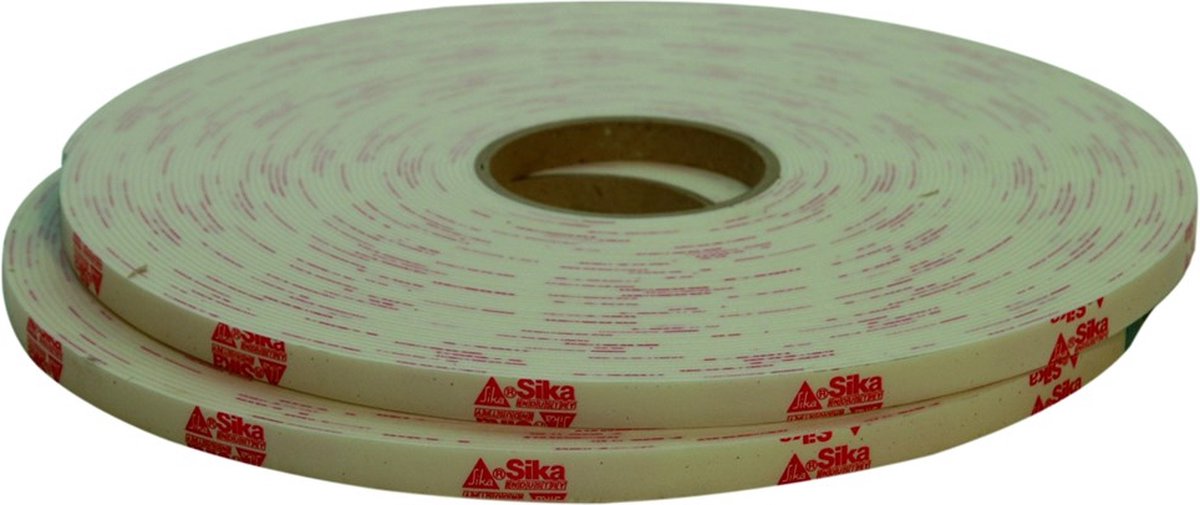 Sika SikaTack Panel Tape 12x3mm / 33m Zwart
