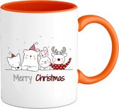 Joyeux Noël les copains de Noël - Mug - Oranje