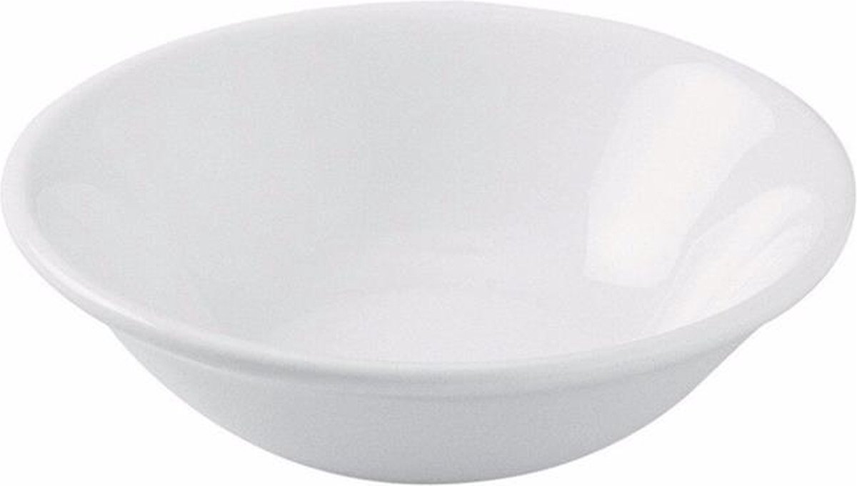 OUTLET Porland Soley Witte Schaal 16cm