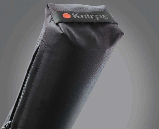 Knirps Stormparaplu Opvouwbaar / Paraplu Inklapbaar - T-400 Duomatic XL - Zwart - Knirps