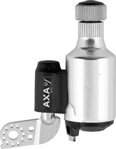 Dynamo AXA 8201 links met PVC wiel - zilver (op kaart)