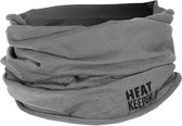 Heat Keeper Multifunctionele Sjaal/Nekwarmer Grijs - TOG Waarde 1.8 - ook als gezichts- en hoofdwarmer