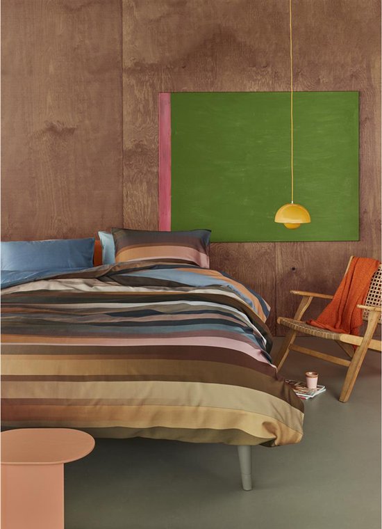 Beddinghouse Dutch Design dekbedovertrek Bombay brown lits jumeaux