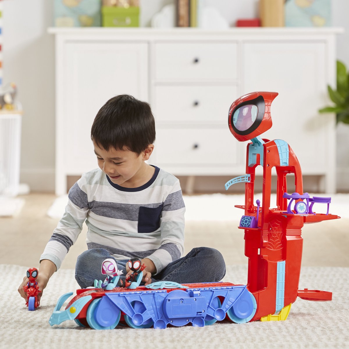 Marvel Spider-Man - Mobiel hoofdkwartier - Speelfiguur — afbeelding 11